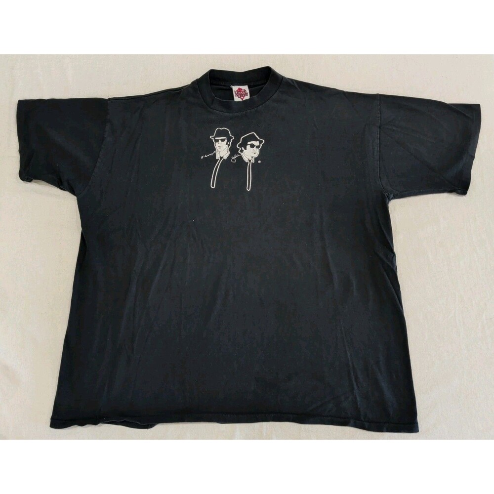 Vintage 90s Blues Brothers House Of Blues Tshirt Black Single Stitch Adult 3XL